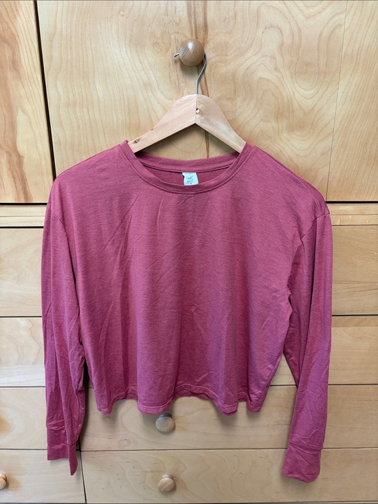 Xersion Tops - Xersion Long Sleeve Crewneck Top in Dusty Rose